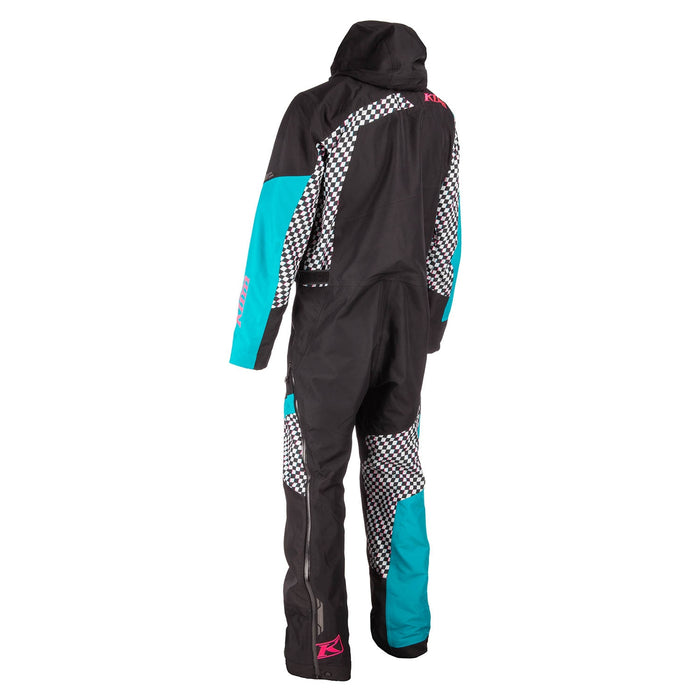 Klim Ripsa One-piece in Black - Arctic Teal