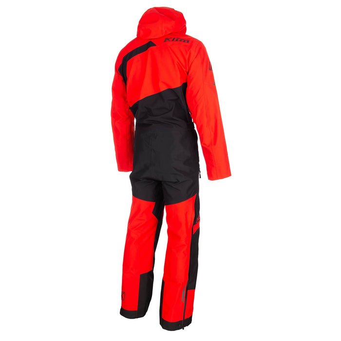 Klim Ripsa One-piece in Black - Fiery Red 2025