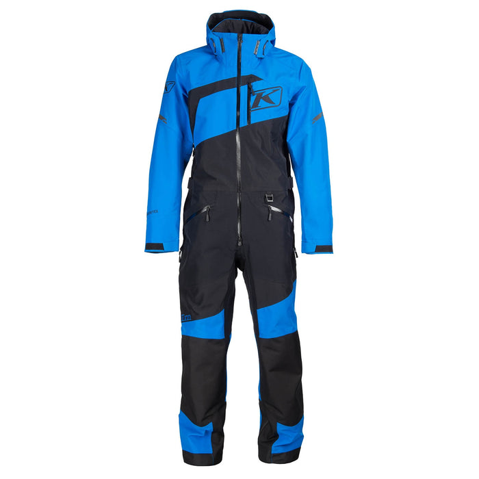 Klim Ripsa One-piece in Electric Blue Lemonade - Black