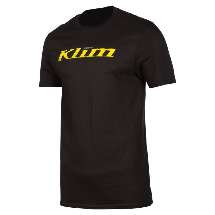 Klim Draft Short Sleeve Tee in Black - Yellow