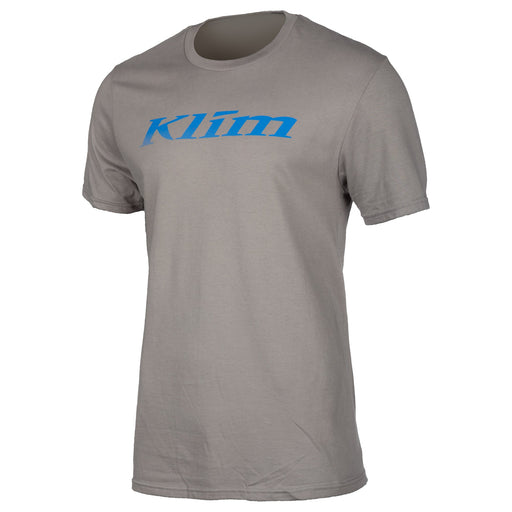 Klim Draft Short Sleeve Tee in Gray - Blue