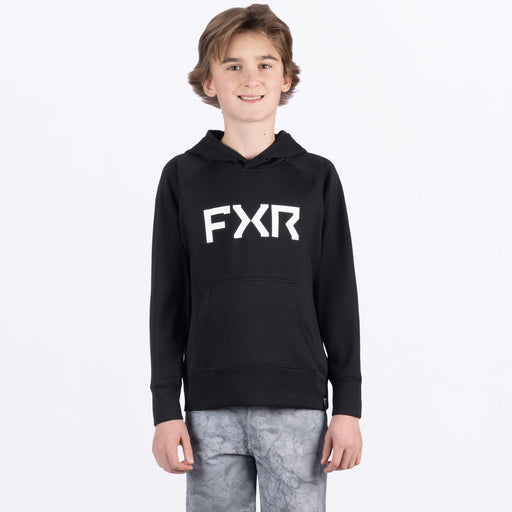 FXR Pilot UPF Pullover Hoodie 2025 in Black/White