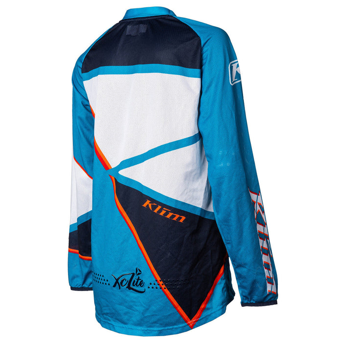 Klim Womens XC Lite Jersey in Shattered Blue - 2021