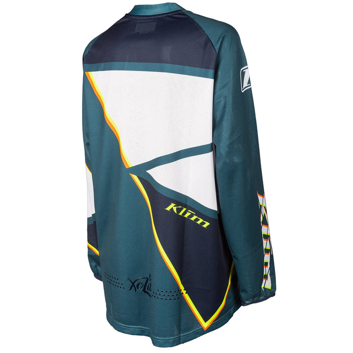 Klim Women's XC Lite Jerseys in Shattered Petrol 2022