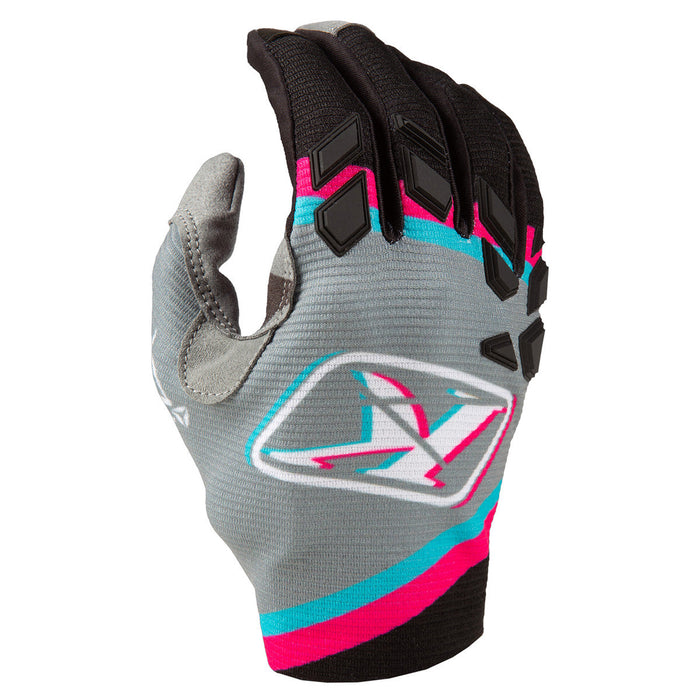 Klim Women's XC Lite Gloves in Shattered Black - 2021