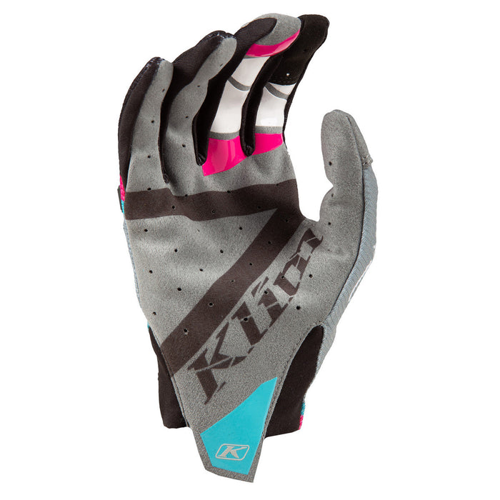 Klim Women's XC Lite Gloves in Shattered Black - 2021