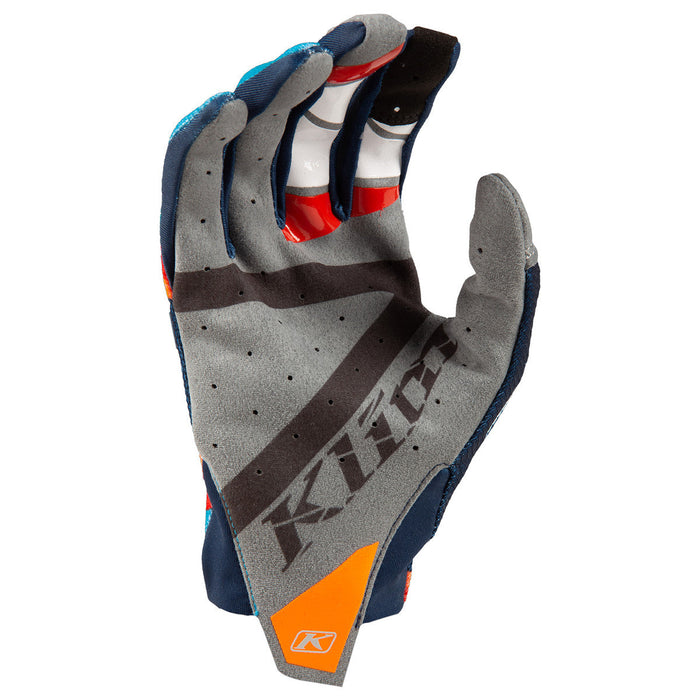 Klim Women's XC Lite Gloves in Shattered Blue - 2021