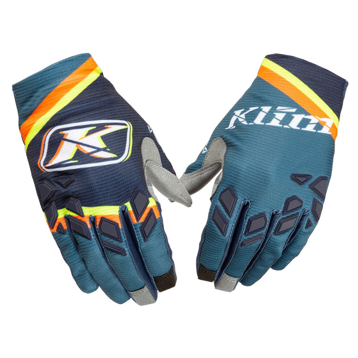 Klim Women's XC Lite Gloves in Shattered Petrol 2022