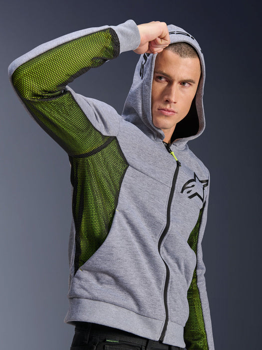 ALPINESTARS CHROME AIR HOODIES 2026 in Heather Gray/Black