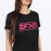 FXR WOMEN'S VICTORY PREMIUM T-SHIRT in Black/Razz
