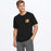 FXR MOUNTAIN PREMIUM T-SHIRT in Black/Tang