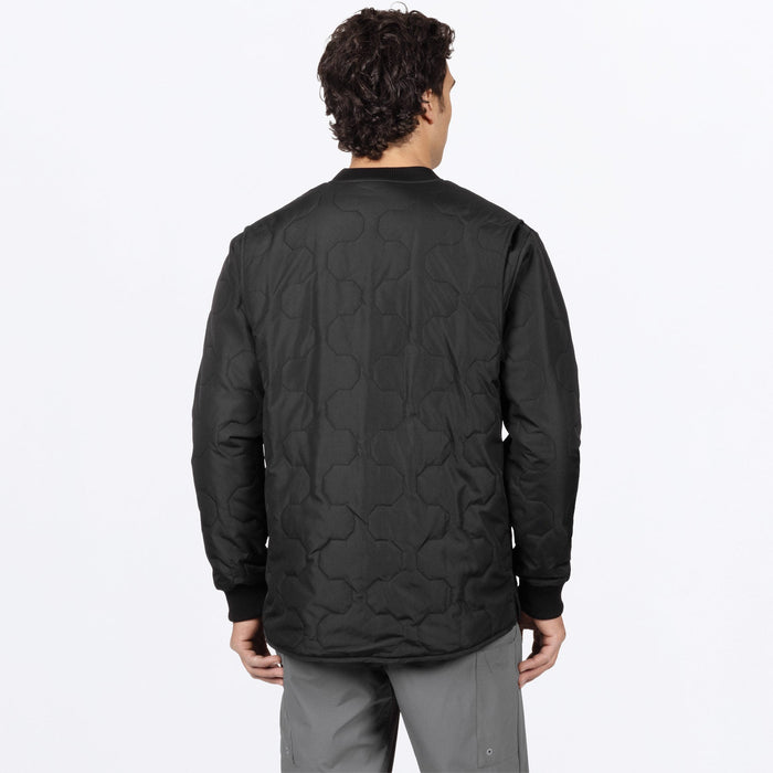 FXR RIG QUILTED JACKET in Black