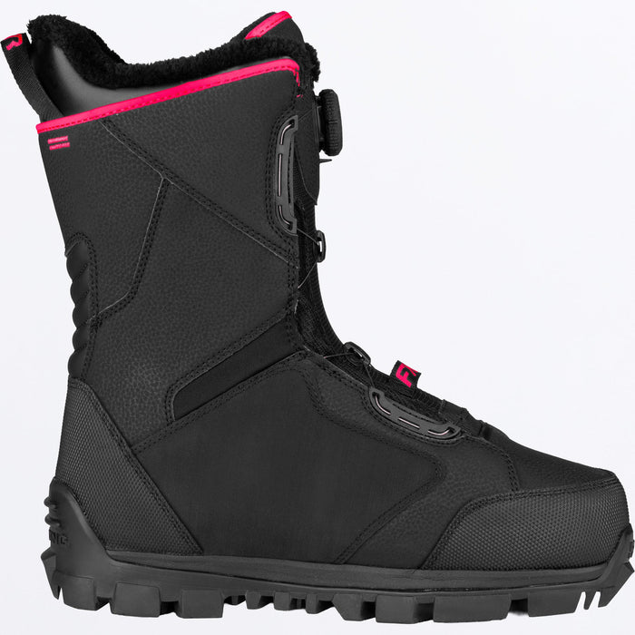FXR X-CROSS PRO BOA BOOT inBlack/Razz