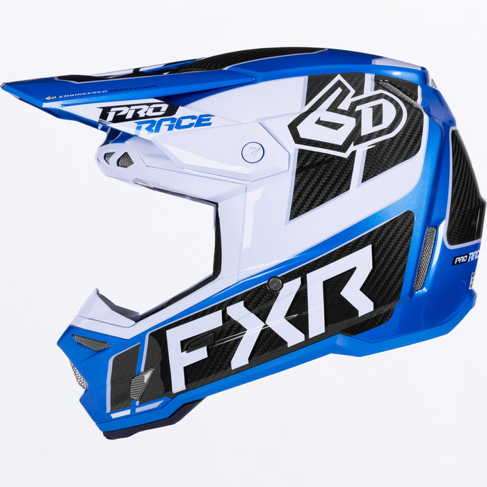 FXR 6D ATR-3 RACE DIV. HELMET 2025 - Cobalt