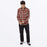 FXR HD FLANNEL SHIRT in Maroon/Navy