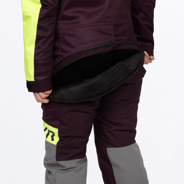 FXR Women's Revo F.A.S.T.™ Monosuit in Plum/TI/Muted Vis