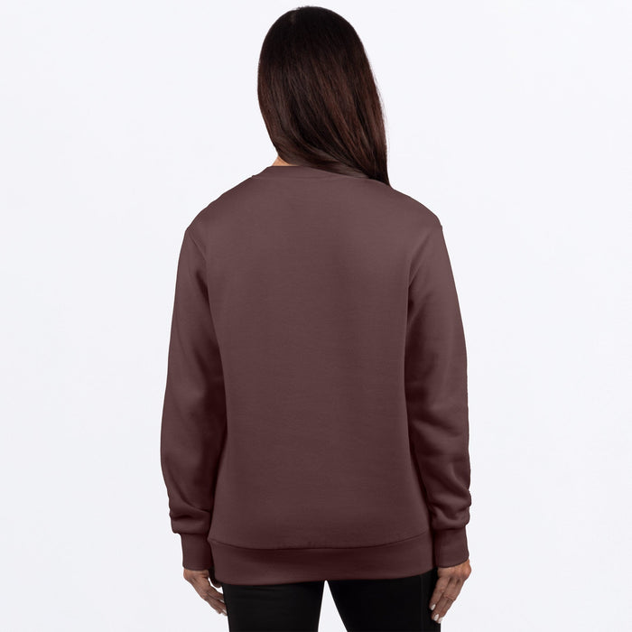 CORE COTTON CREWNECK  WOMEN'S SWEATER