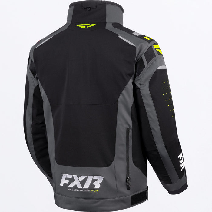 FXR ADRENALINE FX 2-IN-1 JACKET 2025 - Black/Char/HiVis