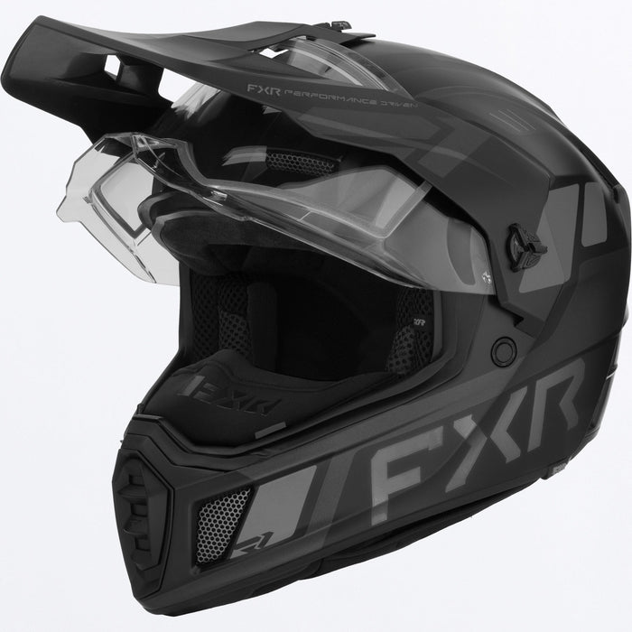 FXR CLUTCH X DUAL HELMET 2025 - Black Ops