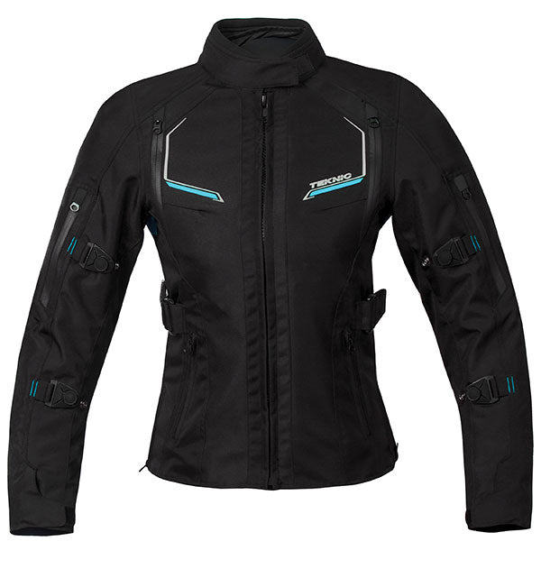 TEKNIC EXPLORER WOMEN'S TEXTILE JACKET 2026 in Blue/Black