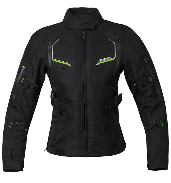 TEKNIC EXPLORER WOMEN'S TEXTILE JACKET 2026 in Hi-Vis/Black