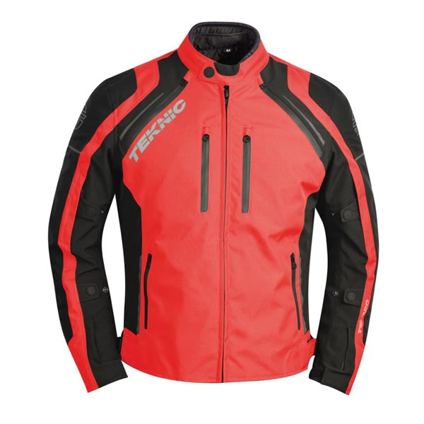 TEKNIC DOMAIN WATERPROOF TEXTILE JACKET 2026 in Red/Black