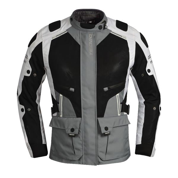 TEKNIC TERRAIN WOMEN’S WATERPROOF TEXTILE JACKET 2026 in White/Grey/Black