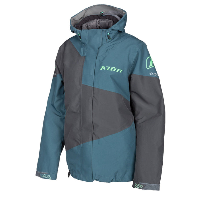 Klim Women's Fuse Jacket in Asphalt - Petrol - 2021