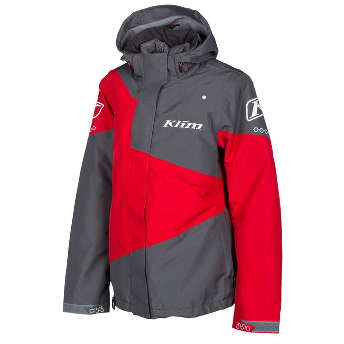 Klim Women's Fuse Jacket in Chili Pepper - Asphalt - 2021