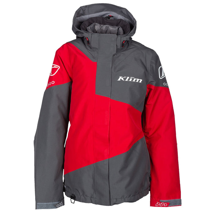 Klim Women's Fuse Jacket in Chili Pepper - Asphalt - 2021