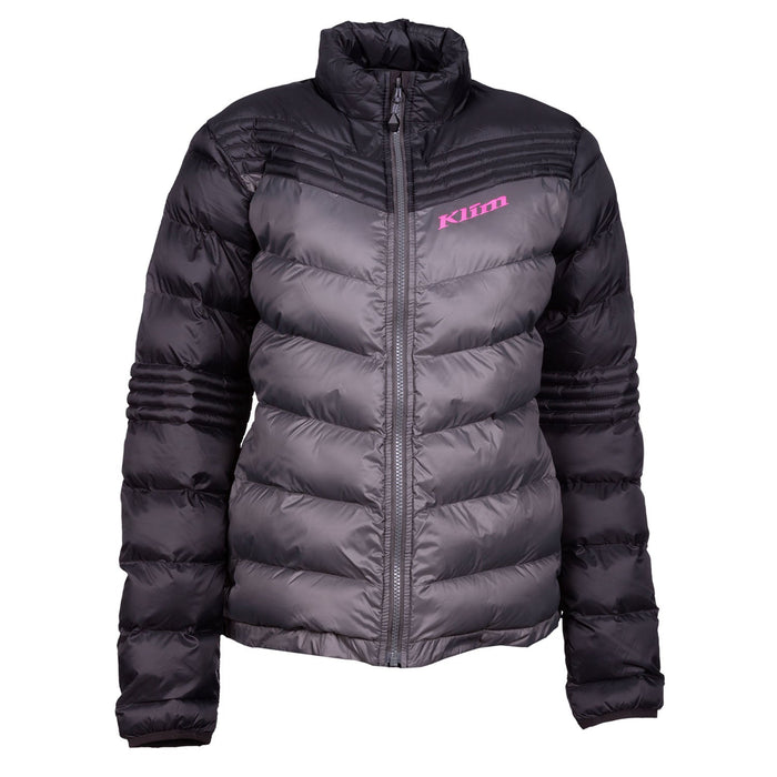 Klim Women's Flux Jacket in Black - Knockout Pink - 2021