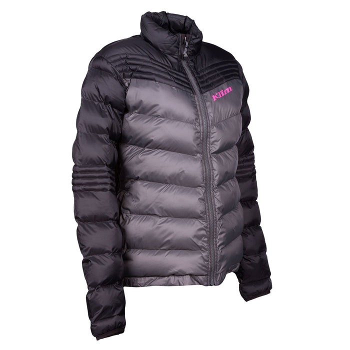 Klim Women's Flux Jacket in Black - Knockout Pink - 2021