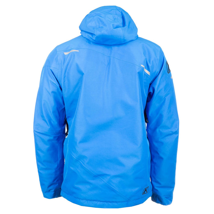 KLIM Instinct Jacket in Electric Blue Lemonade - Black