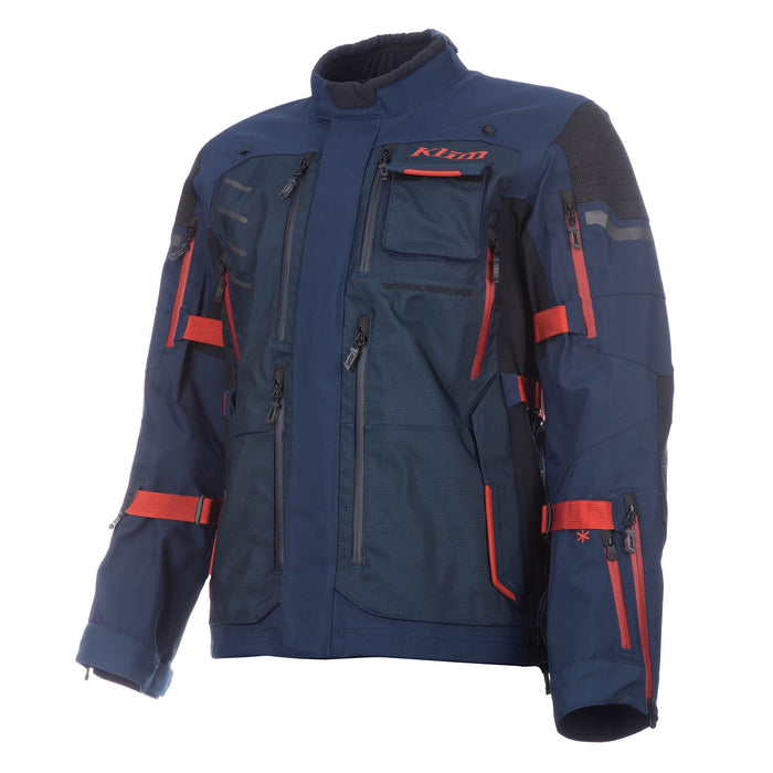 KLIM BADLANDS PRO JACKET 2026 in Dress Blues - Red Oxide