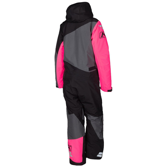 Klim Women's Vailslide One Piece in Knockout Pink - Black 2021