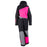 Klim Vailslide One-piece in Pink Glo - Black