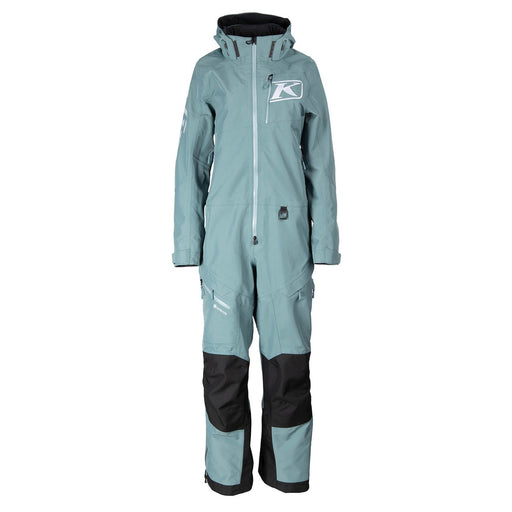 Klim Women's Shredsa One-piece in Goblin Blue - White