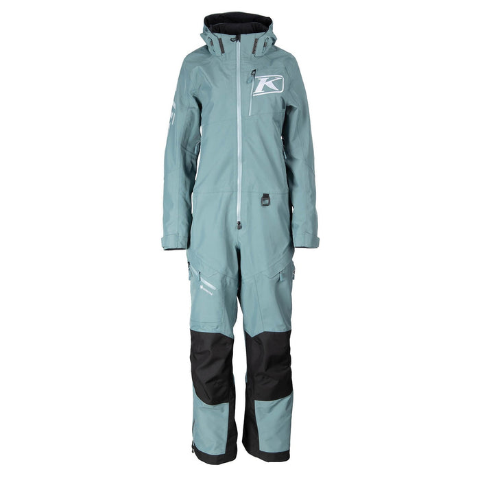 Klim Women's Shredsa One-piece in Goblin Blue - White