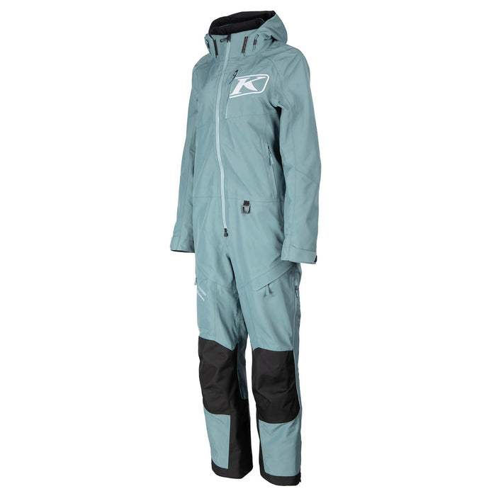 Klim Women's Shredsa One-piece in Goblin Blue - White