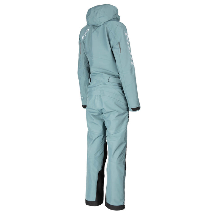 Klim Women's Shredsa One-piece in Goblin Blue - White