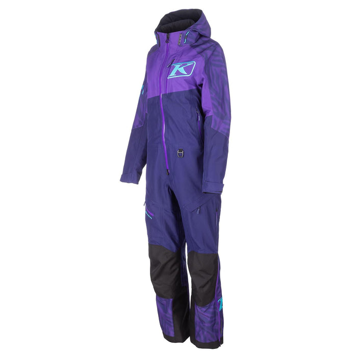 KLIM Shredsa One-Piece 2025 in Heliotrope - Scuba Blue