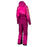 Klim Women's Shredsa One-piece in Magenta Purple - Pink Glo