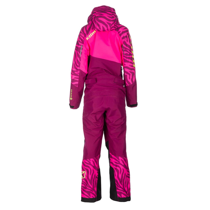 Klim Women's Shredsa One-piece in Magenta Purple - Pink Glo