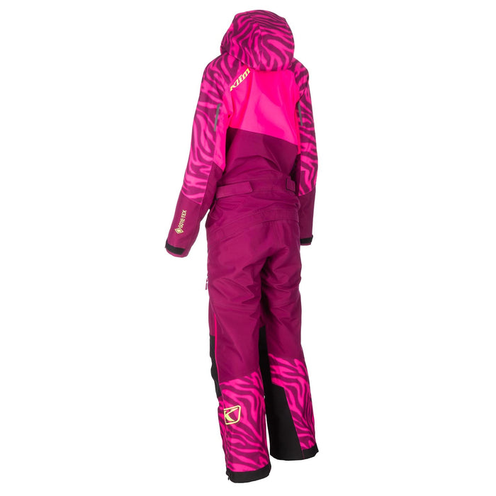 Klim Women's Shredsa One-piece in Magenta Purple - Pink Glo