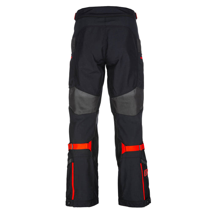 KLIM BAJA PANTS 2026 in Black - Fiery Red