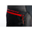KLIM BAJA PANTS 2026 in Black - Fiery Red