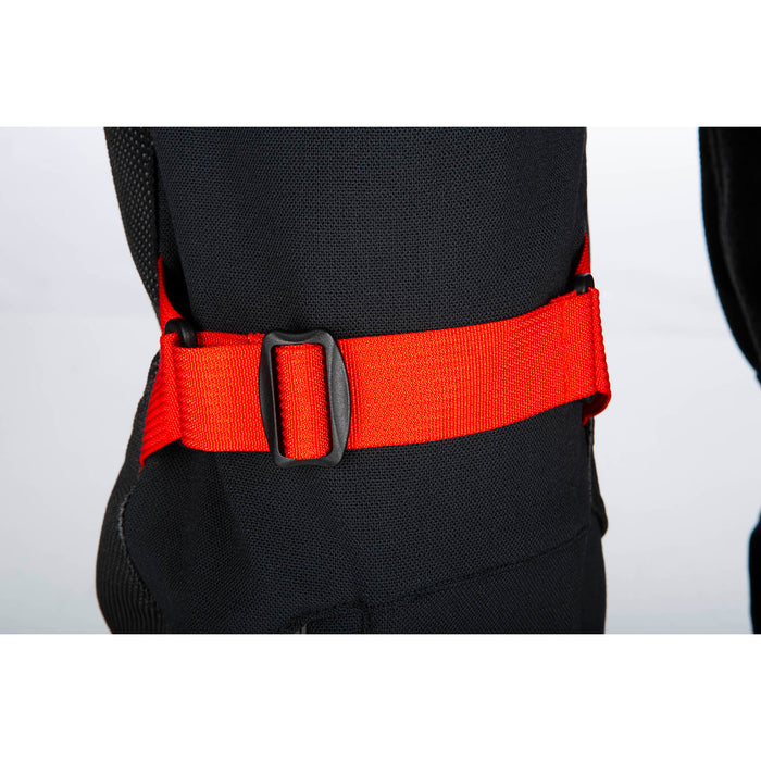 KLIM BAJA PANTS 2026 in Black - Fiery Red