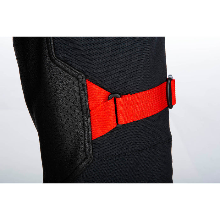 KLIM BAJA PANTS 2026 in Black - Fiery Red