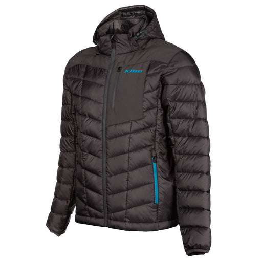 KLIM Torque Jacket in Asphalt - Vivid Blue