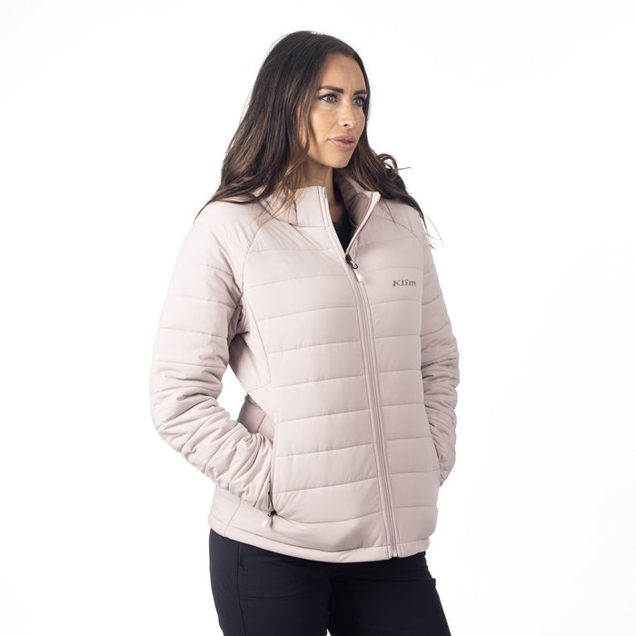 KLIM Waverly Stretch Insulated Hooded Jacket in Burnished Lilac 2025